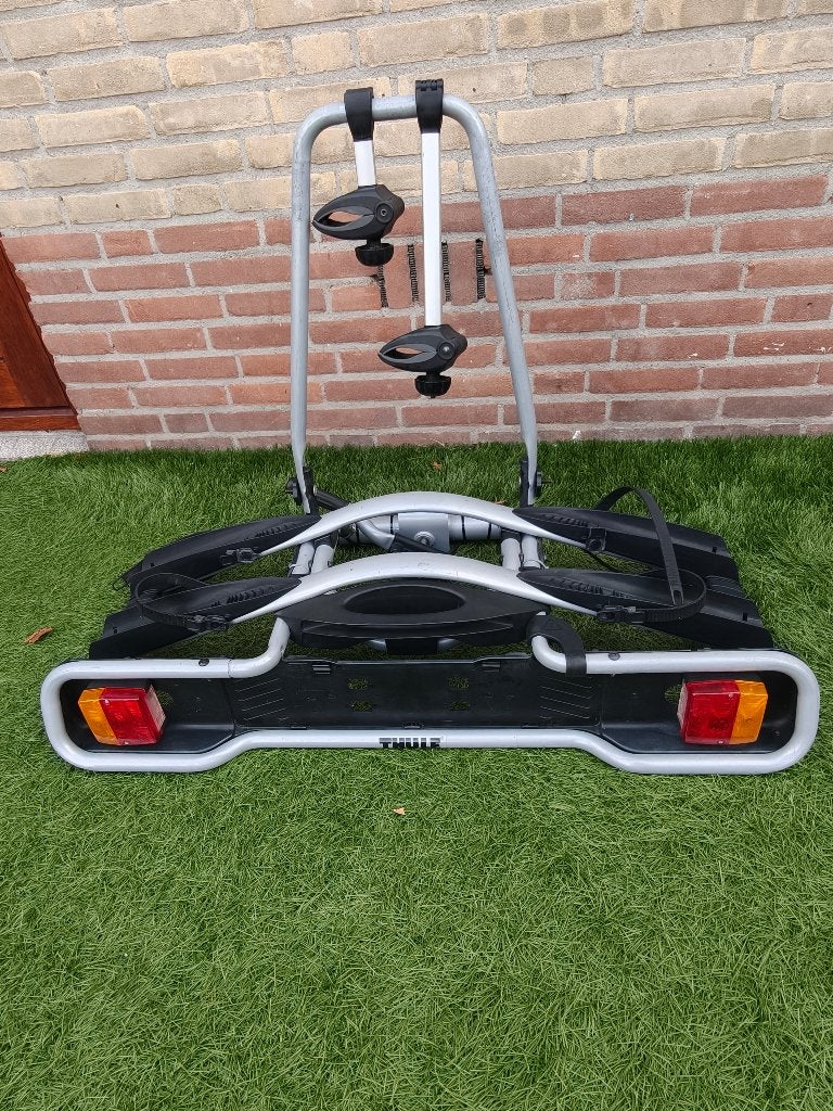 Fietsendrager Thule, Ophalen, Gebruikt, Brede banden, 2 fietsen