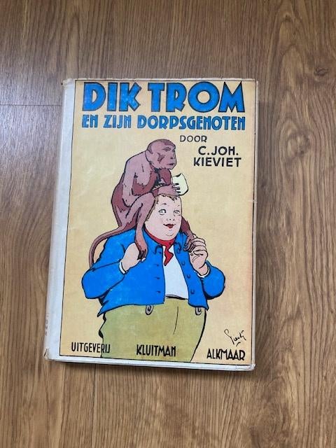 Kinderboek Dik Trom, C.Joh Kievit, Fictie, Ophalen, Gelezen