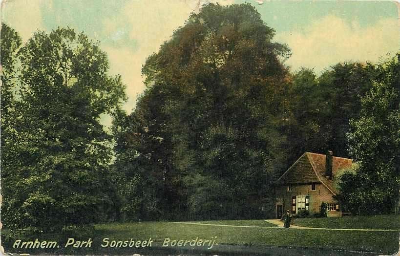 377-571-031 Arnhem Park Sonsbeek Boerderij, Verzenden, Voor 1920, Gelderland