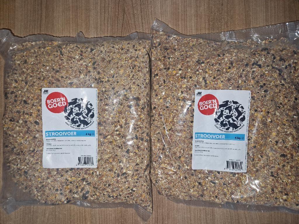 vogelvoer strooivoer nieuw totaal 8 kg, Ophalen of Verzenden, Nieuw, Eten en Drinken