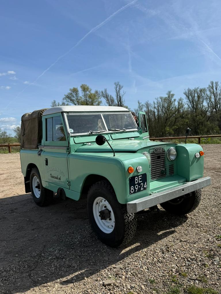 Land Rover 1963 Series 2A met NIEUWE MOTOR!, 2286 cc, 4 cilinders, 2000 kg, Vierwielaandrijving