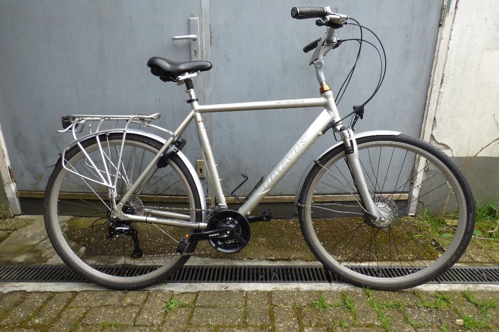 Stadsfiets Batavus Centennial, Ophalen, 28 inch, Gebruikt, Vering