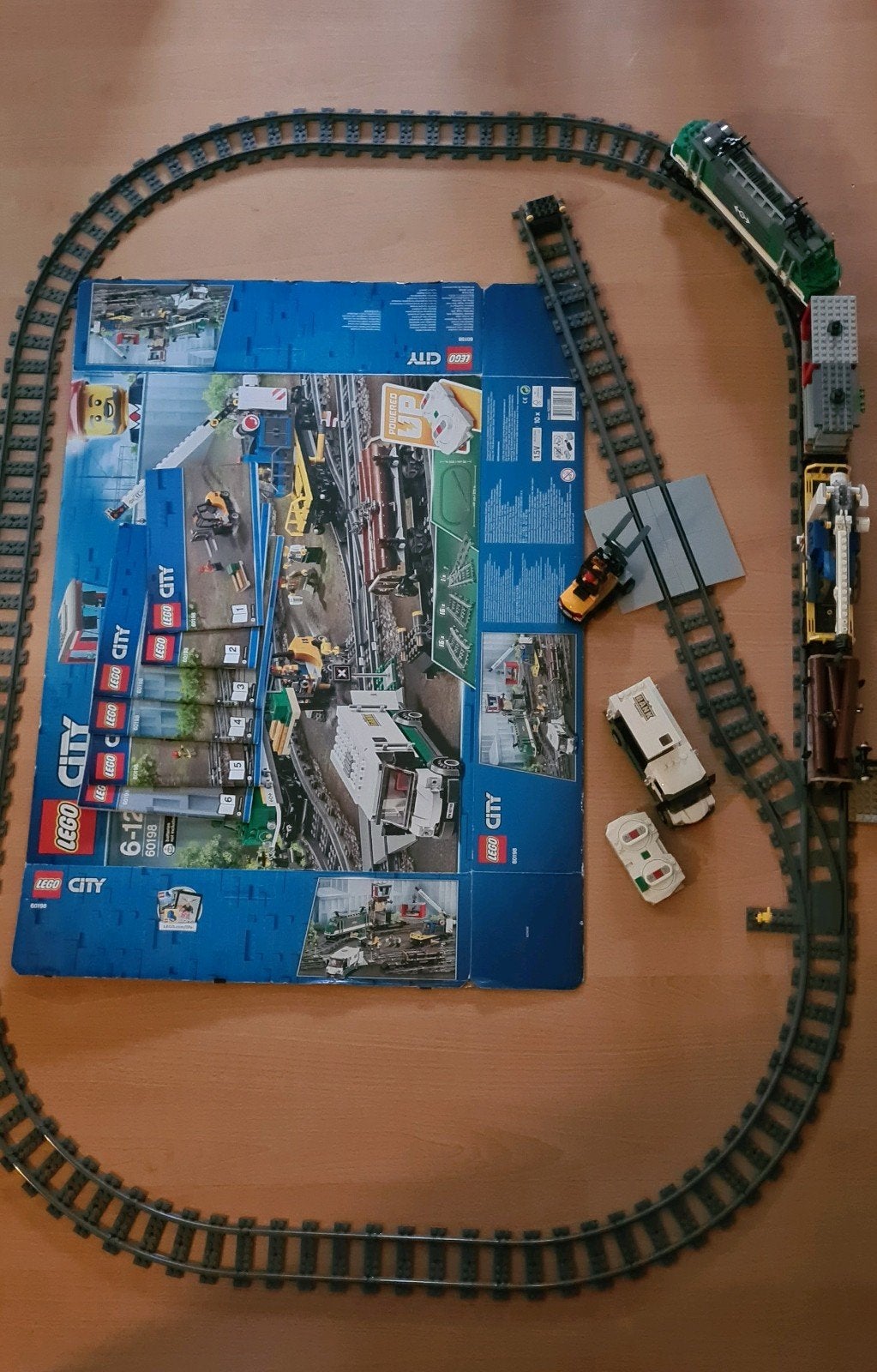 lego 60198 groene trein, City, Ophalen of Verzenden, Zo goed als nieuw, Lego