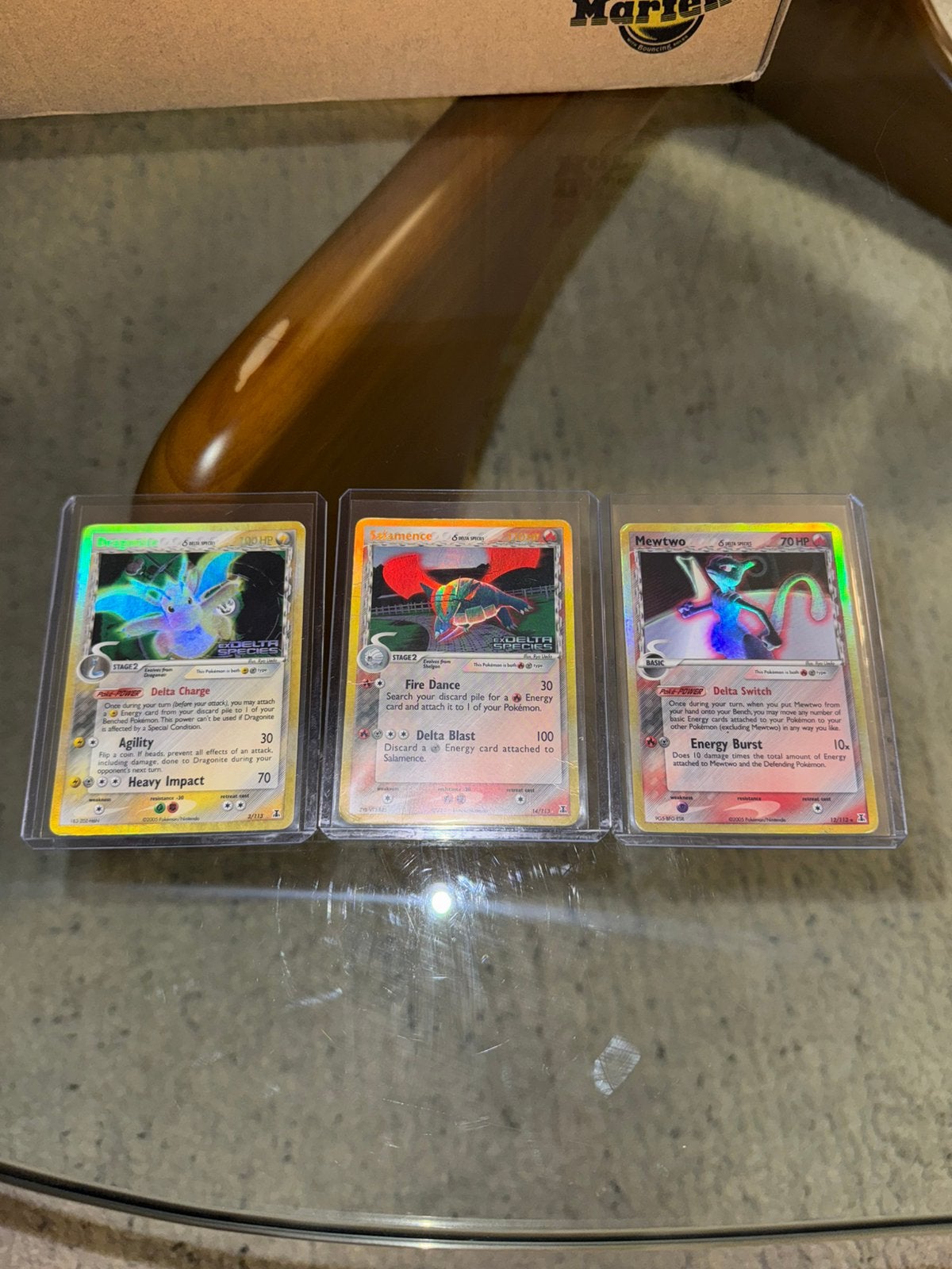 3x Pokemon EX Delta Species, Ophalen, Zo goed als nieuw