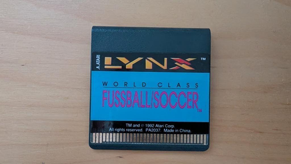 World Class Soccer voor Atari Lynx, 1 speler, Ophalen of Verzenden, Vanaf 3 jaar, Gekoppelde computers