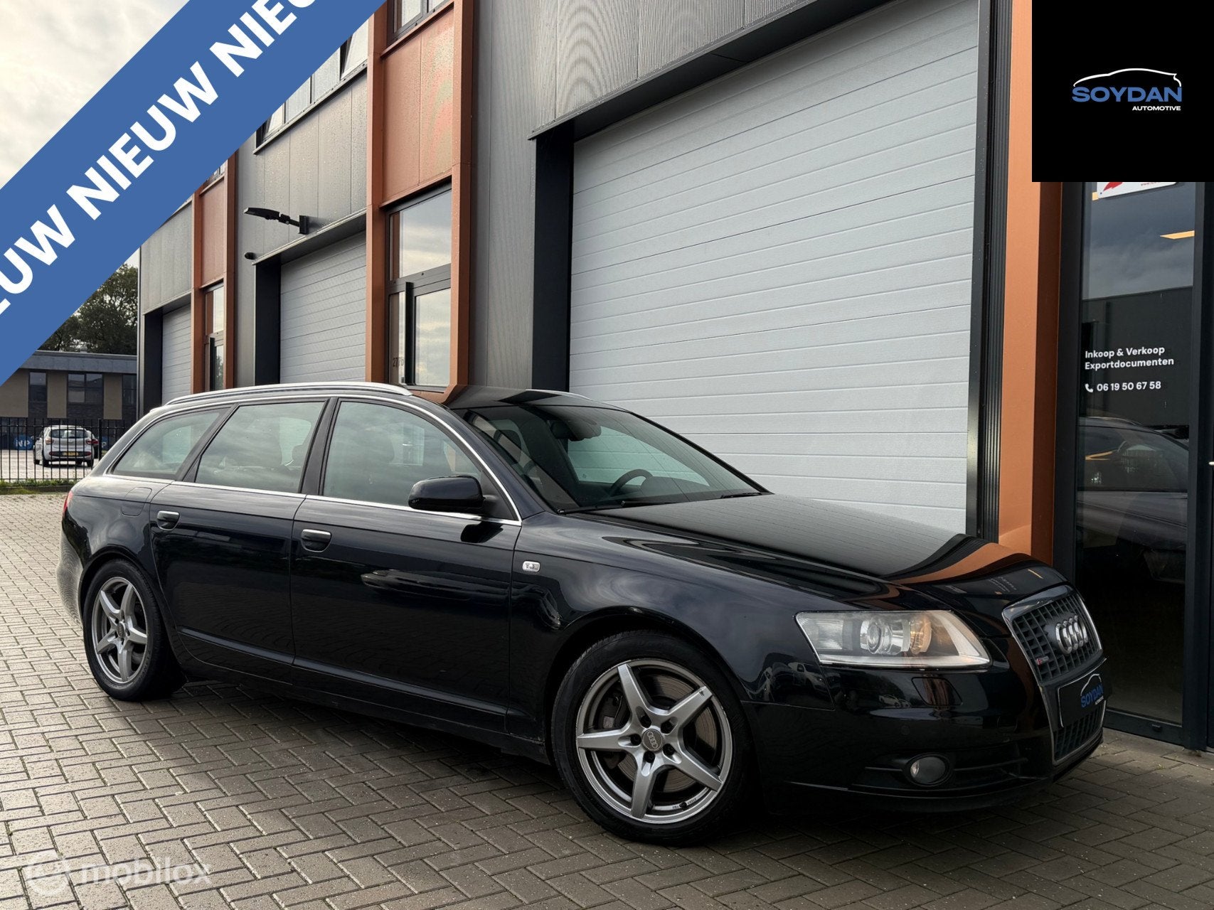 Audi A6 Avant 2.8 FSI S LINE | 2e EIGENAAR | QUATTRO | NAP |, Auto's, Automaat, Gebruikt, Zwart, Vierwielaandrijving