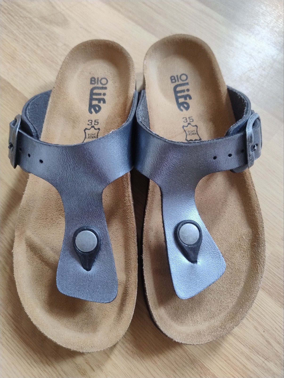 Sandalen meisje zilver grijs maat 35, Ophalen of Verzenden, Zo goed als nieuw, Meisje, Overige typen