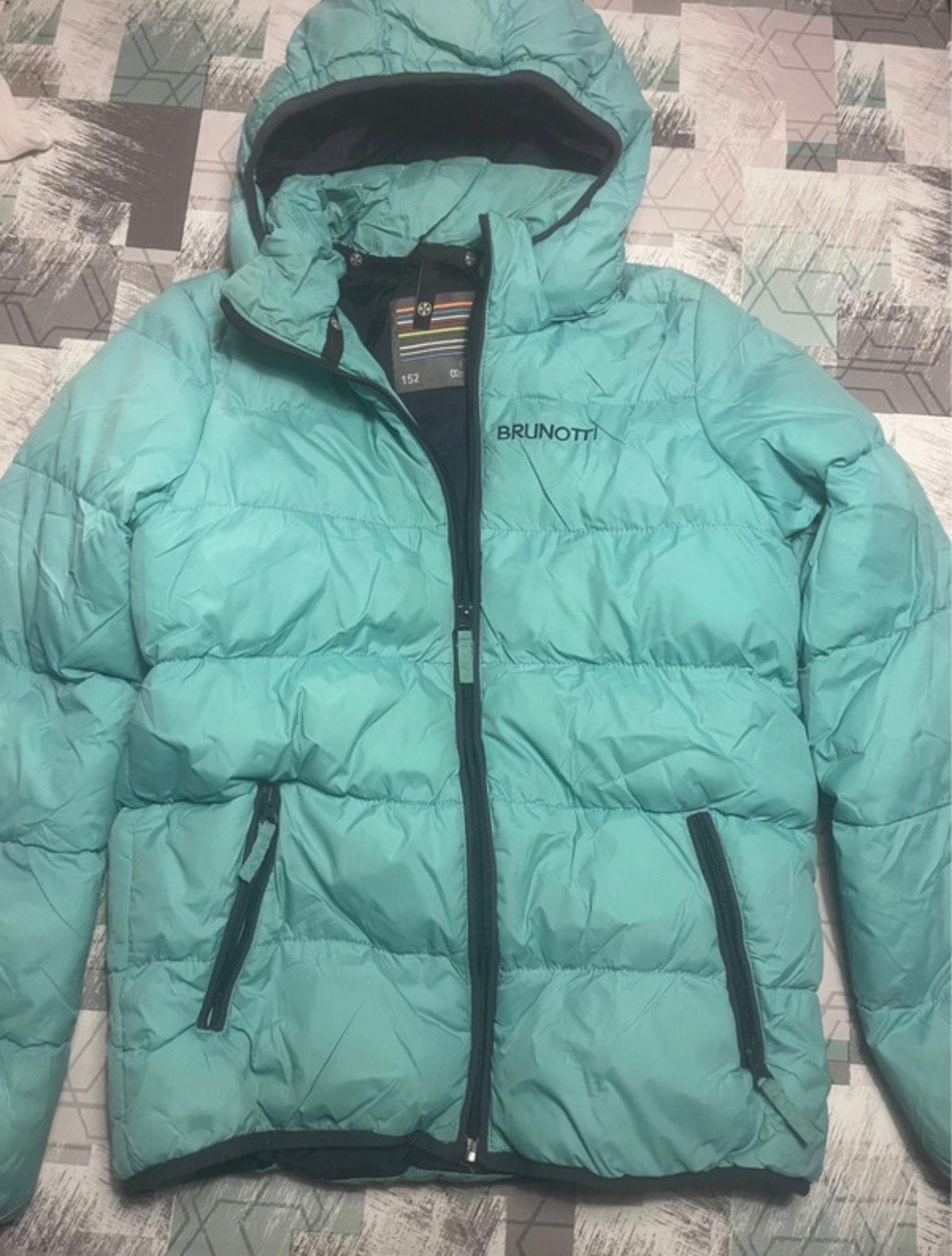 Brunotti winterjas/ski-jas maat 152, Ophalen of Verzenden, Zo goed als nieuw, Maat 38/40 (M), Jack