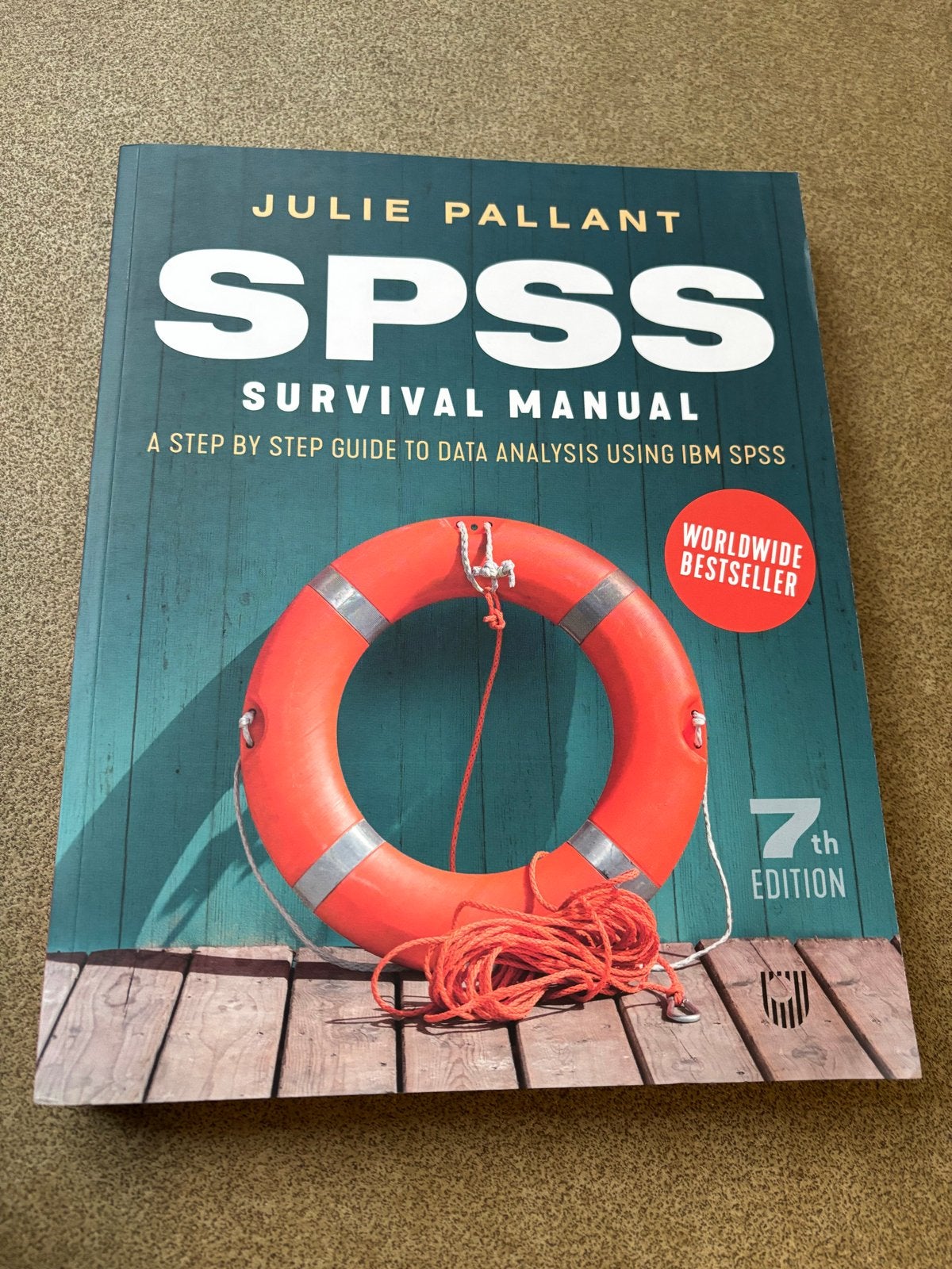 SPSS Survival Manual 7e - Julie Pallant (Wereldwijde Bestsel, Ophalen of Verzenden, Gamma, Zo goed als nieuw, HBO