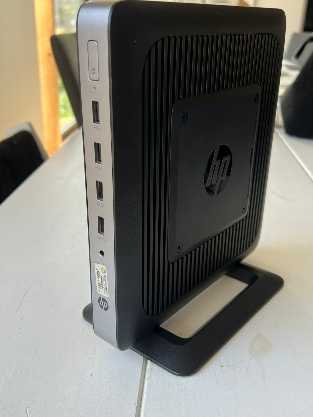 HP t630 thin client (incl kabel) - AMD 4 core - 8gb ddr4, 8 GB, Ophalen of Verzenden, Zo goed als nieuw, Gaming