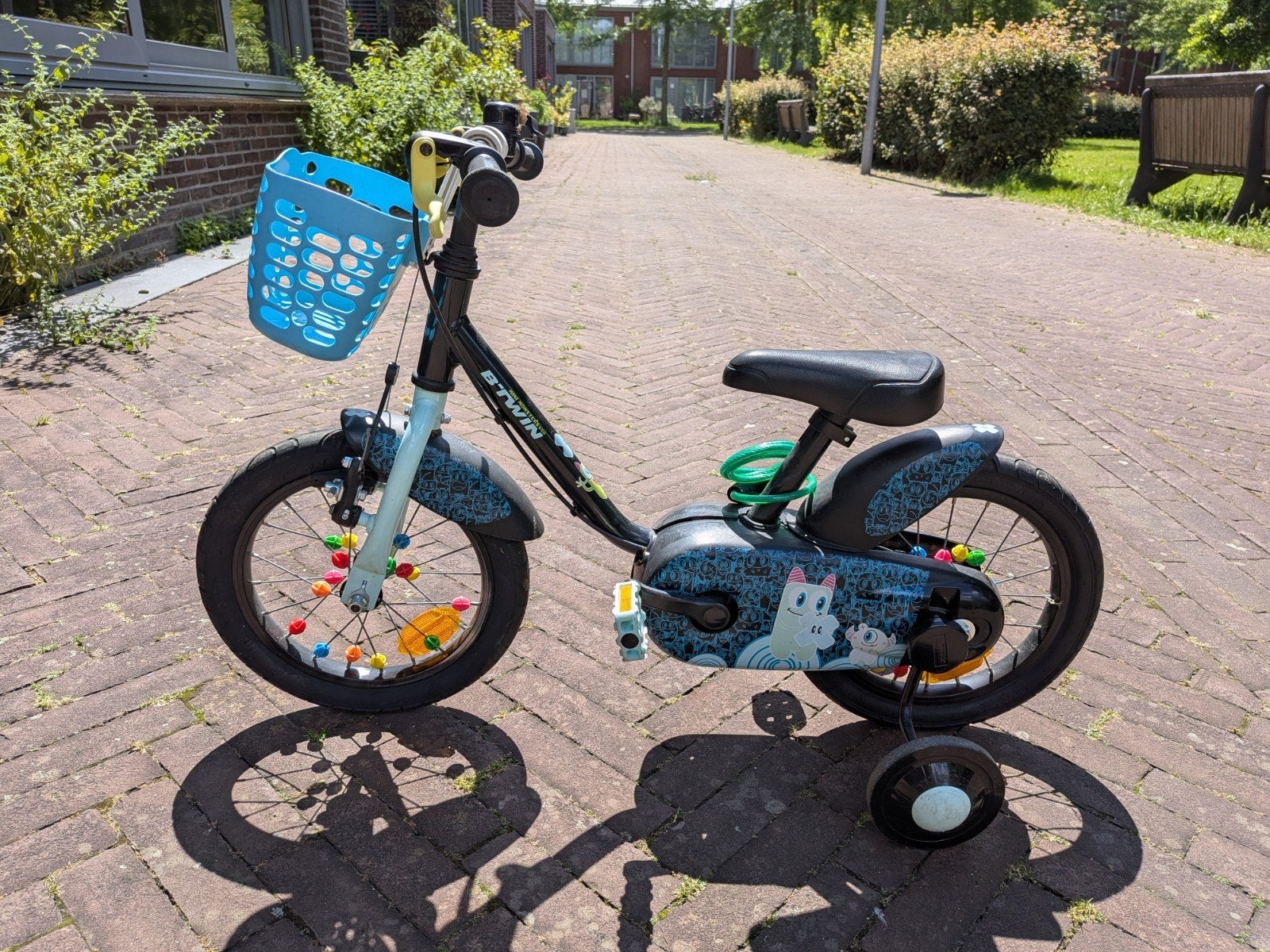Kinderfiets, Ophalen, Gebruikt, Minder dan 16 inch, Zijwieltjes