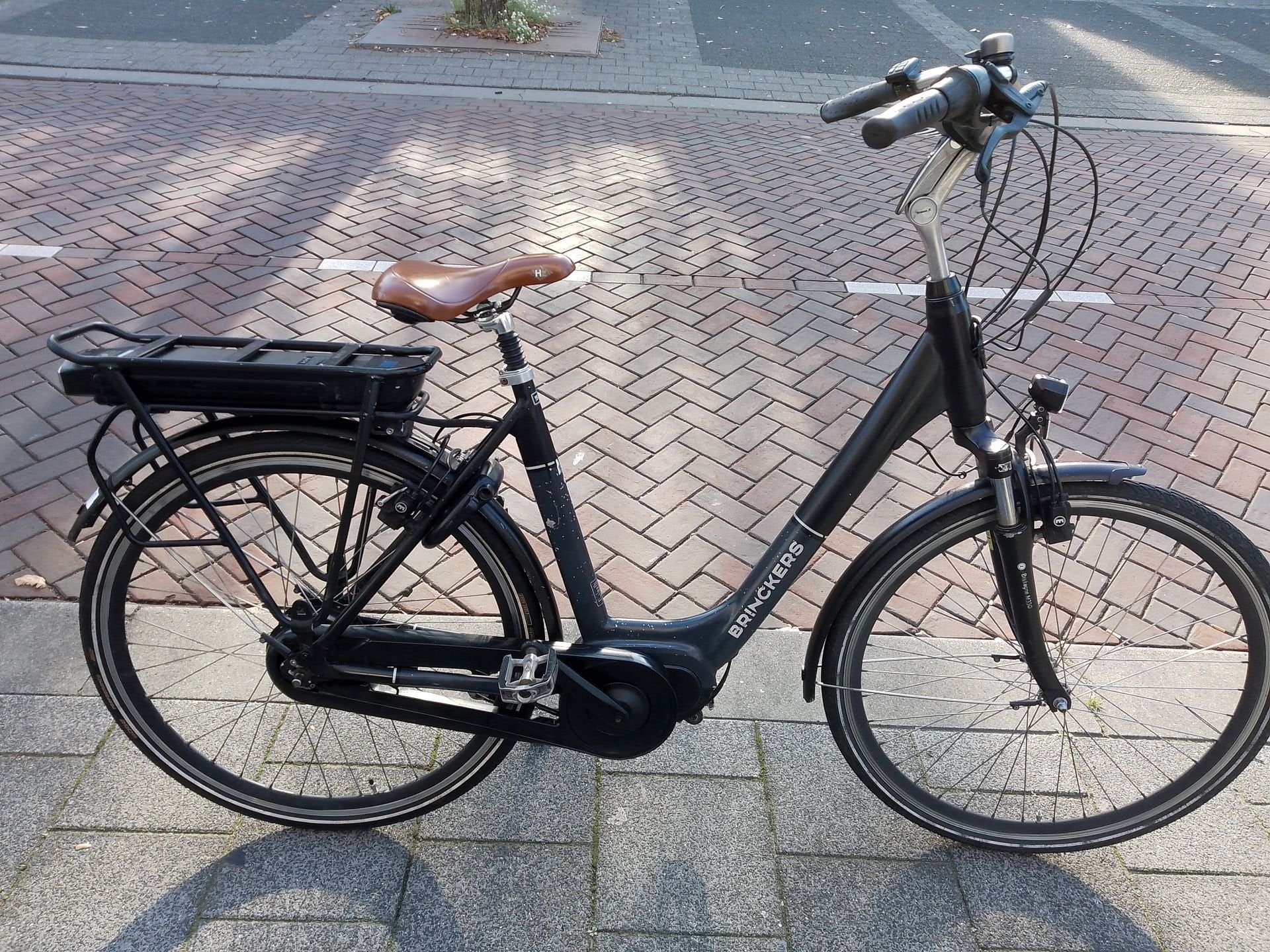 Brinckers Bretagne d53 elektrische fiets middenmotor enviolo, Gebruikt, -, -, Brinckers