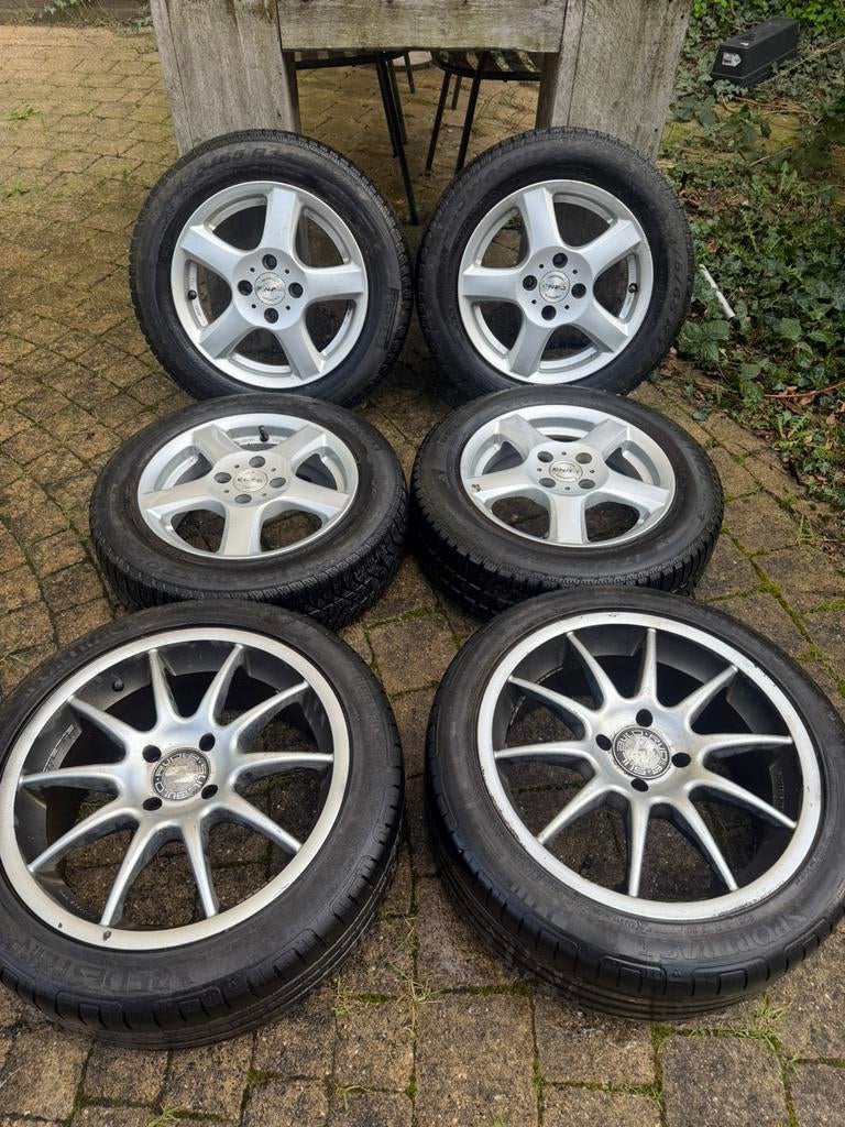 Velgen met banden, Auto-onderdelen, Banden en Velgen, Ophalen, Zomerbanden, Band(en)