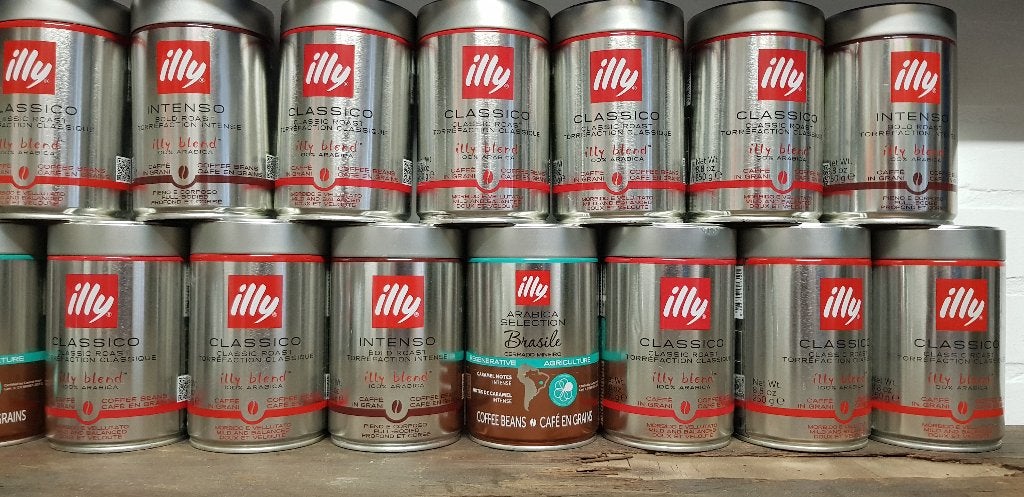 illy blikken grote hoeveelheid., Verzamelen, Ophalen, Zo goed als nieuw, Overige
