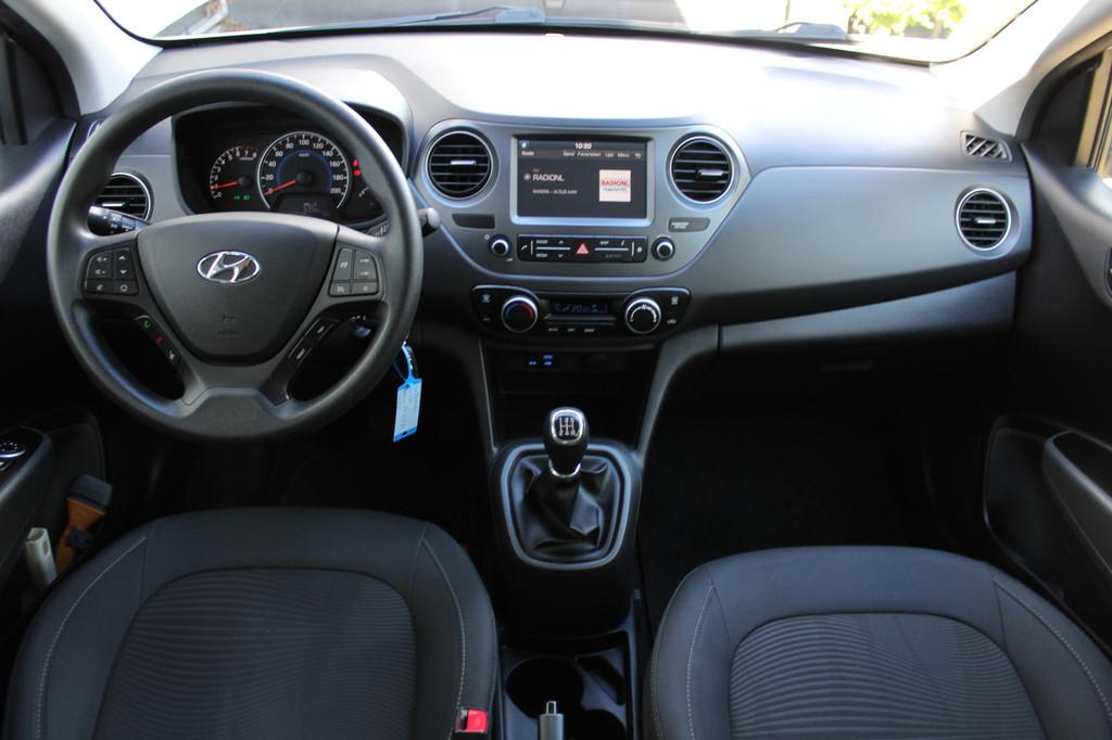 Hyundai i10 1.0i Go! | Incl. 12 maanden Garantie | Cruise co, Voorwielaandrijving, Stof, Gebruikt, Met garantie (alle)