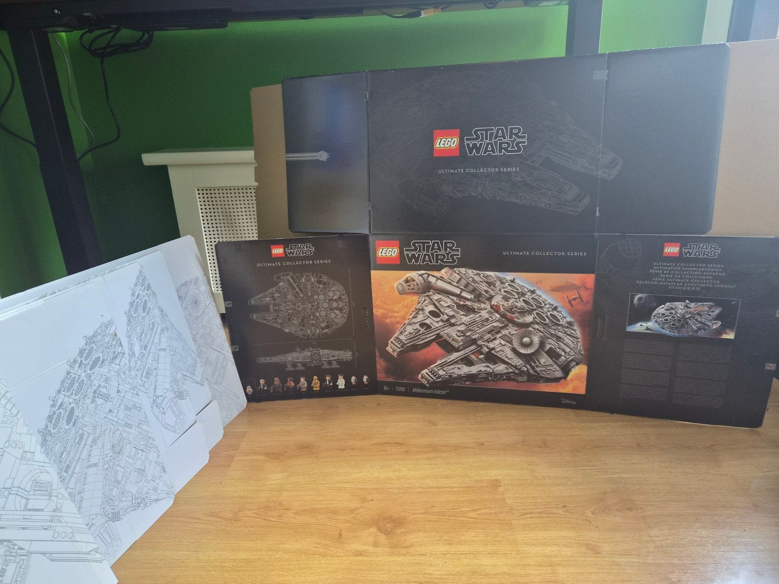 Lege doos LEGO Star Wars Millennium Falcon UCS (75192), Ophalen, Star Wars, Lego, Zo goed als nieuw