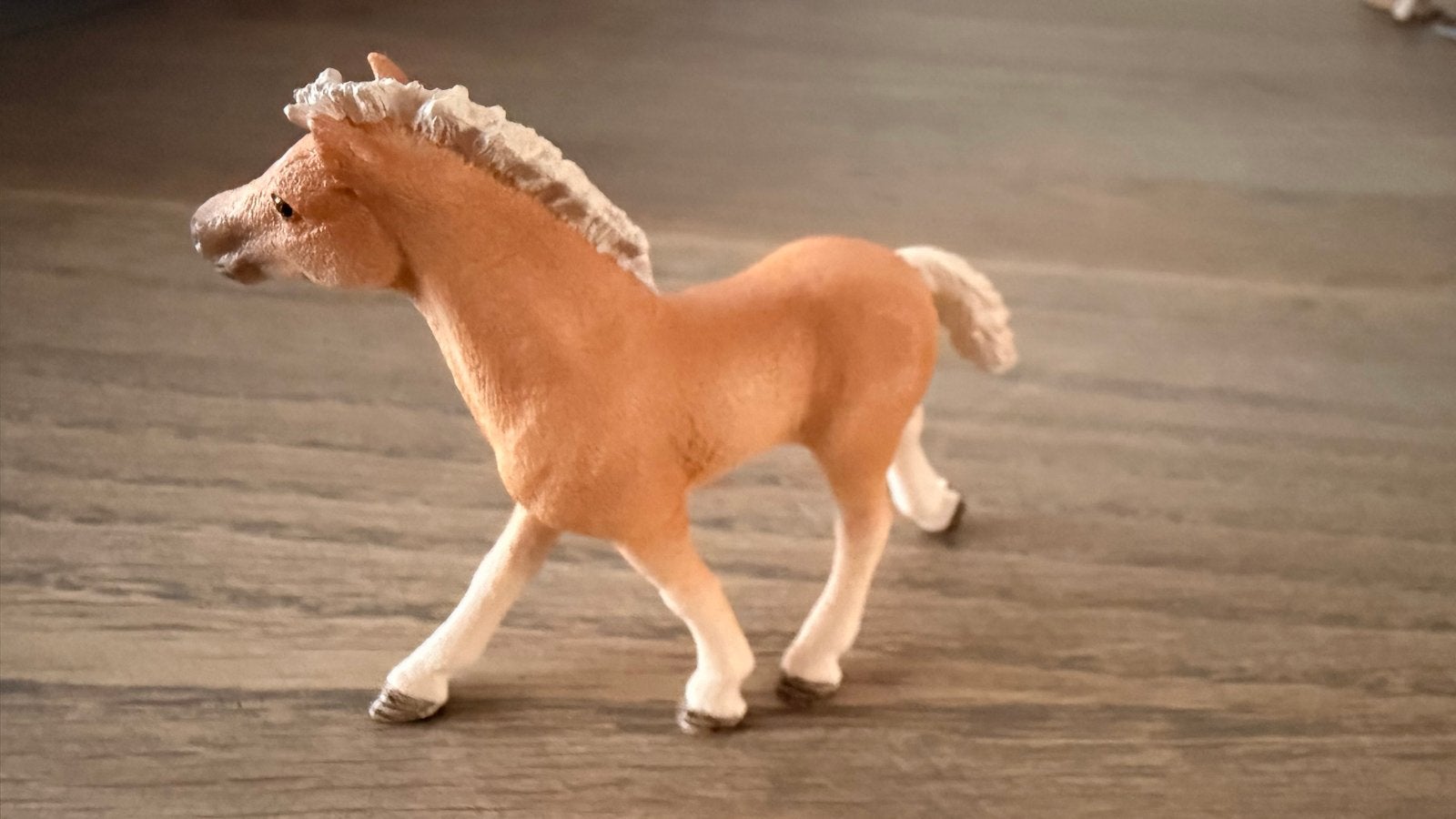 Schleich Haflinger Veulen - Speelgoed Paardje, Ophalen of Verzenden, Zo goed als nieuw, Jongen of Meisje
