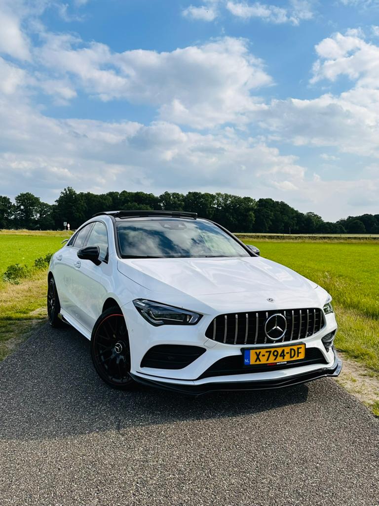 Mercedes-Benz CLA 250 e 218pk 8G-DCT 2023 Wit, CLA, 4 cilinders, 160 pk, Parkeerassistent