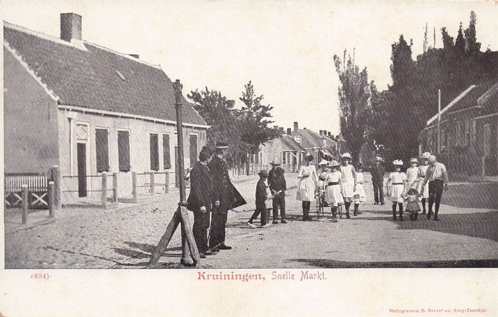 702-378-007 Kruiningen Snelle Markt, Ophalen of Verzenden, Voor 1920, Zeeland