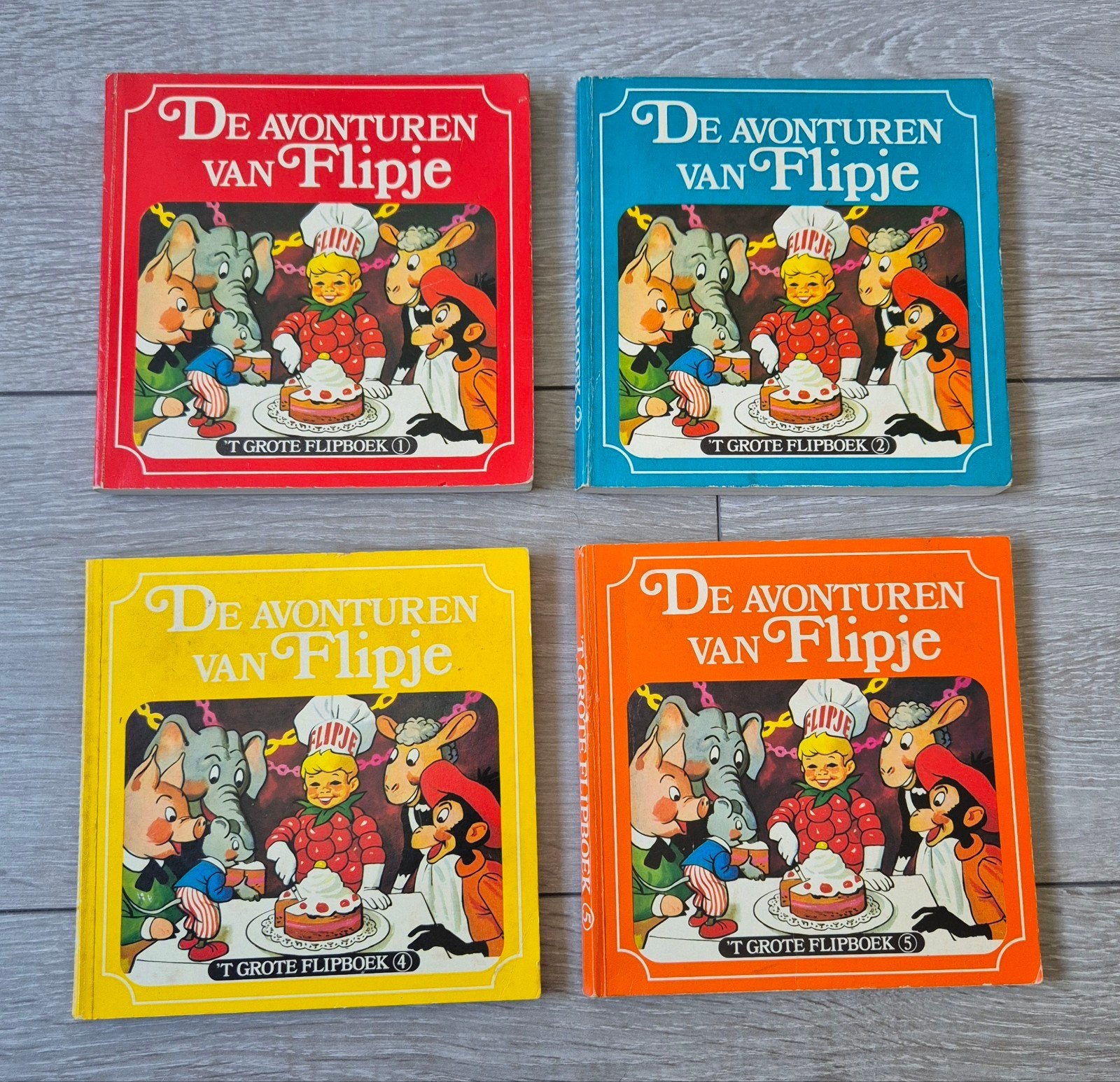 Flipje boekjes, Boeken, Meerdere stripboeken, Ophalen of Verzenden, Gelezen