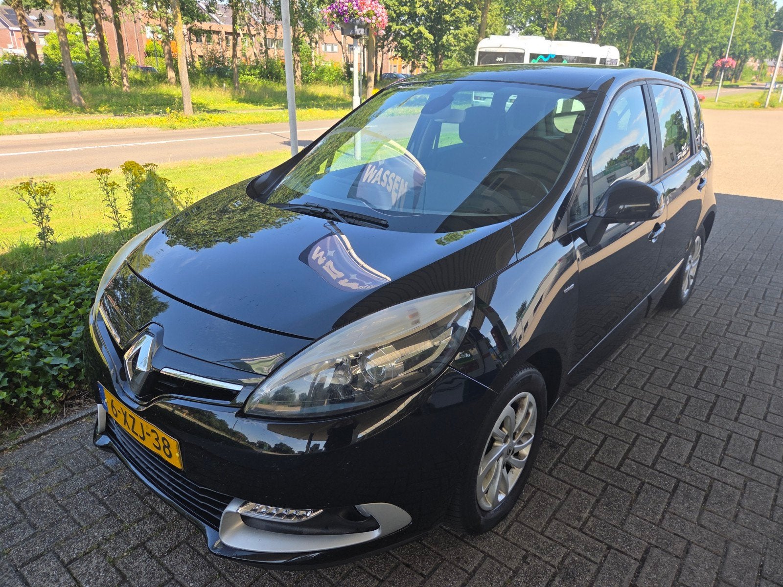 Renault Scénic 1.2 TCE 97KW export !!!  Clima , 2014 Zwart, Voorwielaandrijving, Stof, 4 cilinders, Origineel Nederlands