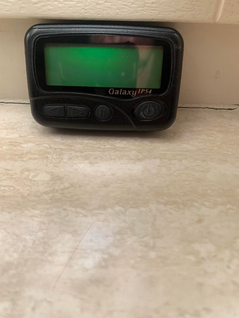 Behuizing voor de Galaxy pager, Verzenden, Gebruikt, Zender en Ontvanger