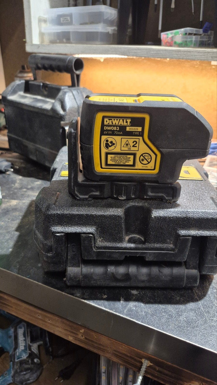 de walt dw083 laser, Ophalen of Verzenden, Zo goed als nieuw, 1200 watt of meer, Overige typen