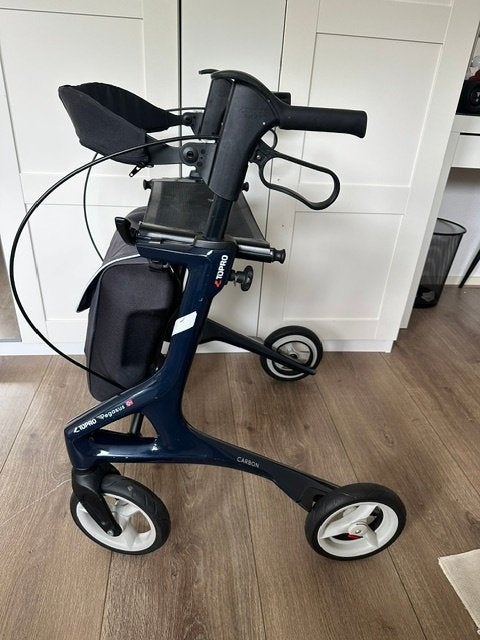 Topro Pegasus Carbon Rollator, Ophalen of Verzenden, Lichtgewicht, Gebruikt