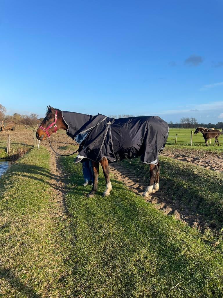 Rambo optimo met hals 140/191, Dieren en Toebehoren, Paarden en Pony's | Dekens en Dekjes, Full (L), 0 g, Ophalen of Verzenden
