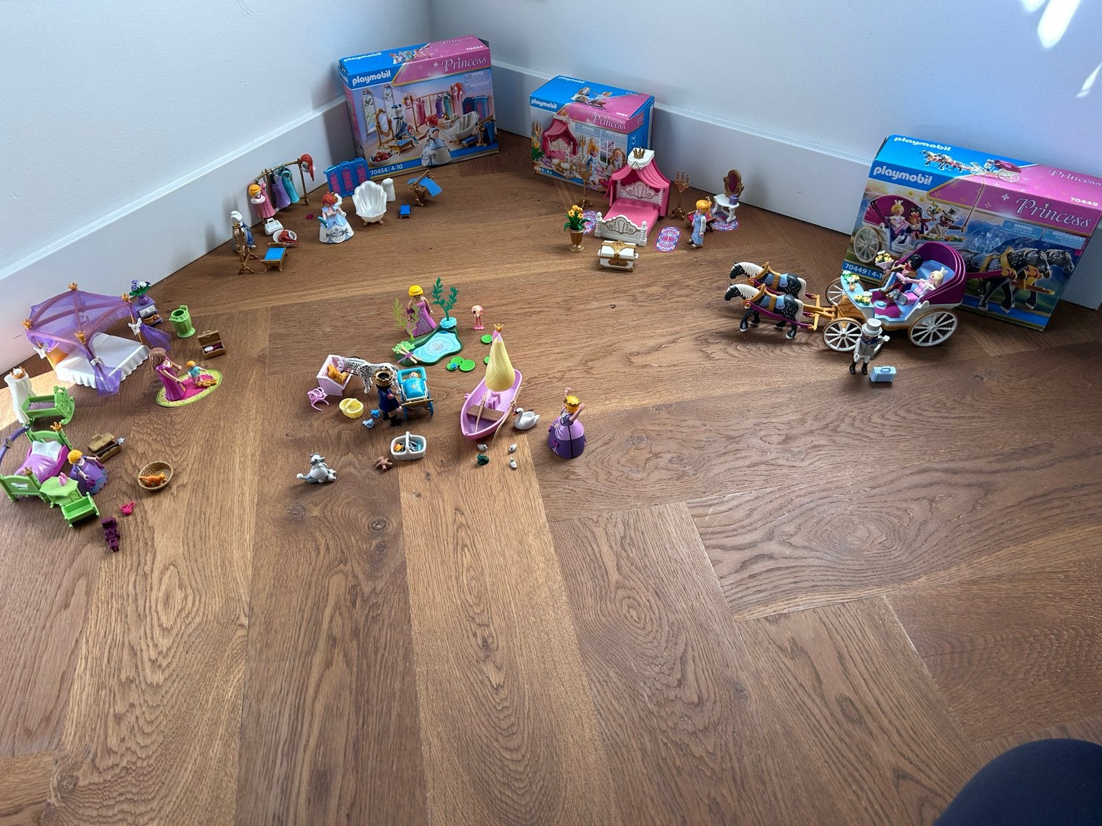 Grote partij PLAYMOBIL Princess - 7 sets & accessoires, Kinderen en Baby's, Gebruikt, Complete set, Overige typen, Ophalen of Verzenden