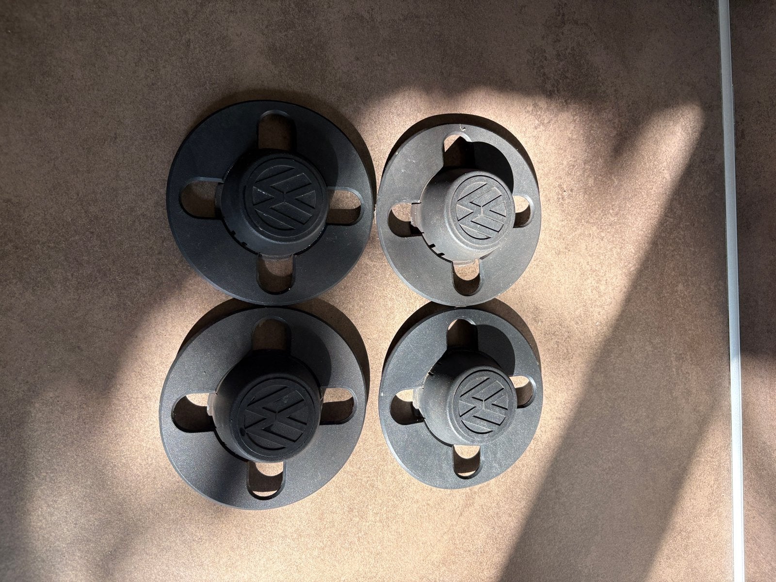 Originele VW wielnaafdoppen/naafkappen set van 4. 871601171, Ophalen of Verzenden, Volkswagen