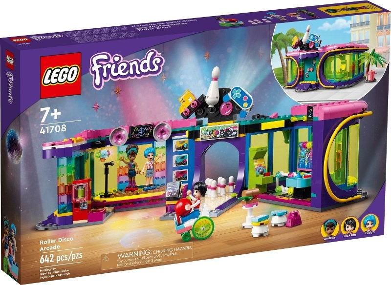 Lego Friends set 41708 Rolschaatsdisco speelhal, Lego, Nieuw, Friends, Ophalen of Verzenden