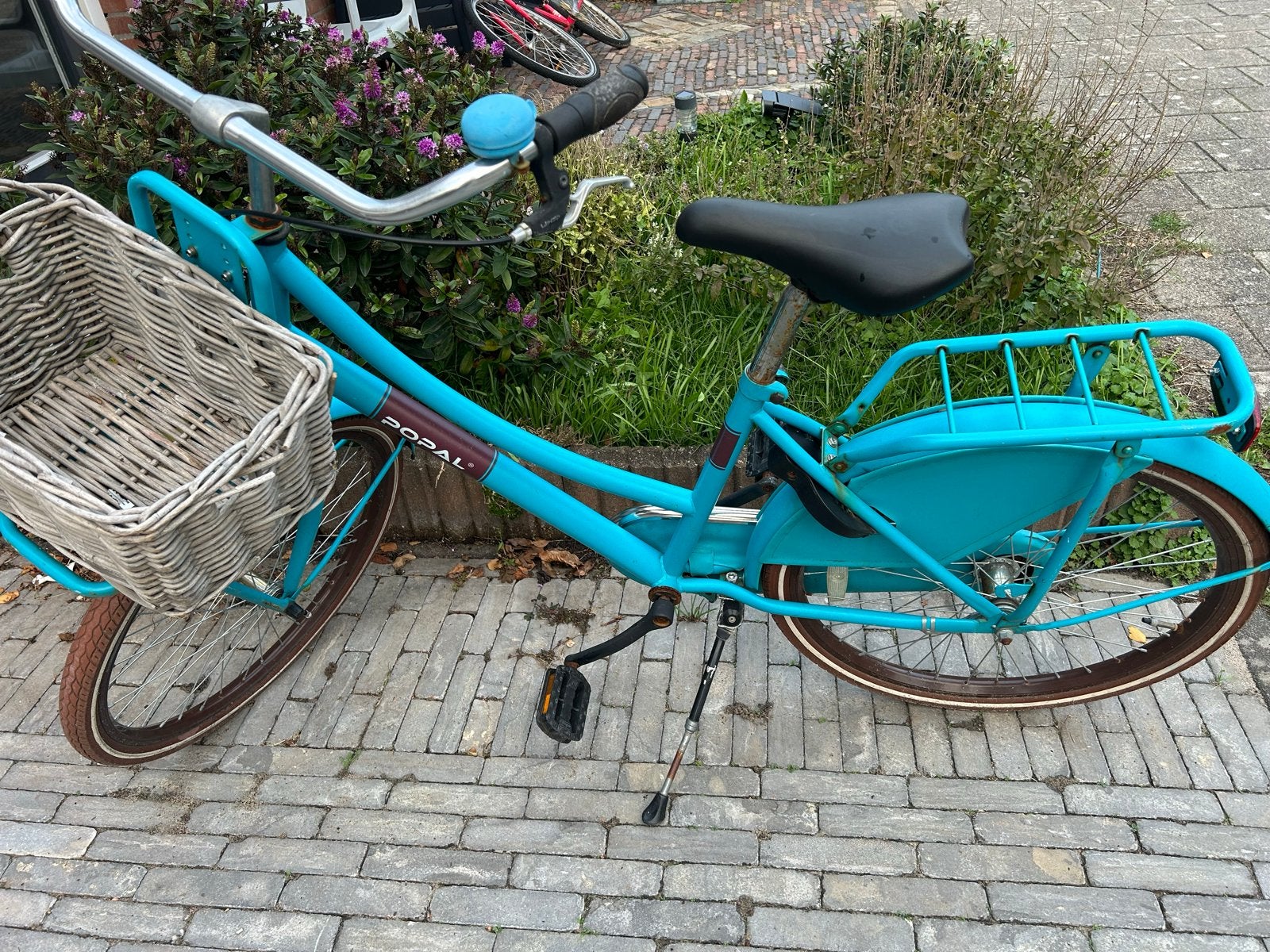 Popal fiets 24 inch met mand, Fietsen en Brommers, Ophalen, Gebruikt, 20 inch of meer