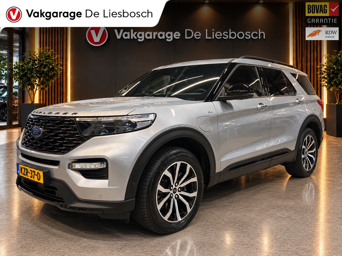 Ford EXPLORER 3.0 V6 EcoBoost PHEV ST-Line/7 persoons/pano/B, Auto's, Automaat, Gebruikt, 2441 kg, Bedrijf