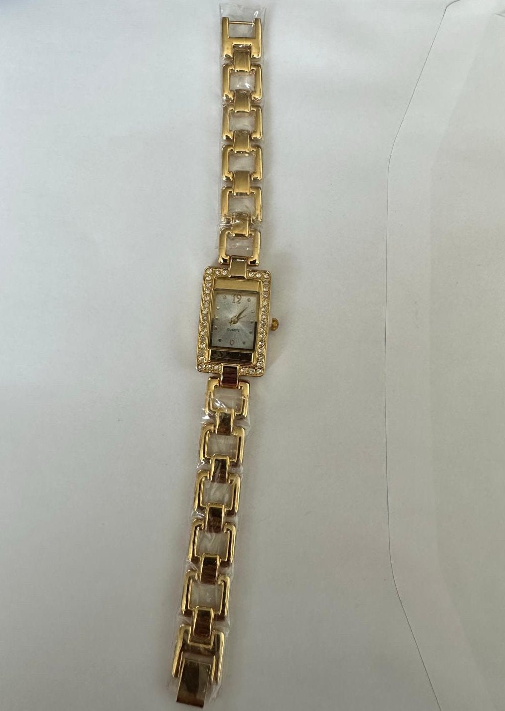 Dames horloge goudkleurig Nieuw, Ophalen of Verzenden, Zo goed als nieuw, Staal, Overige merken