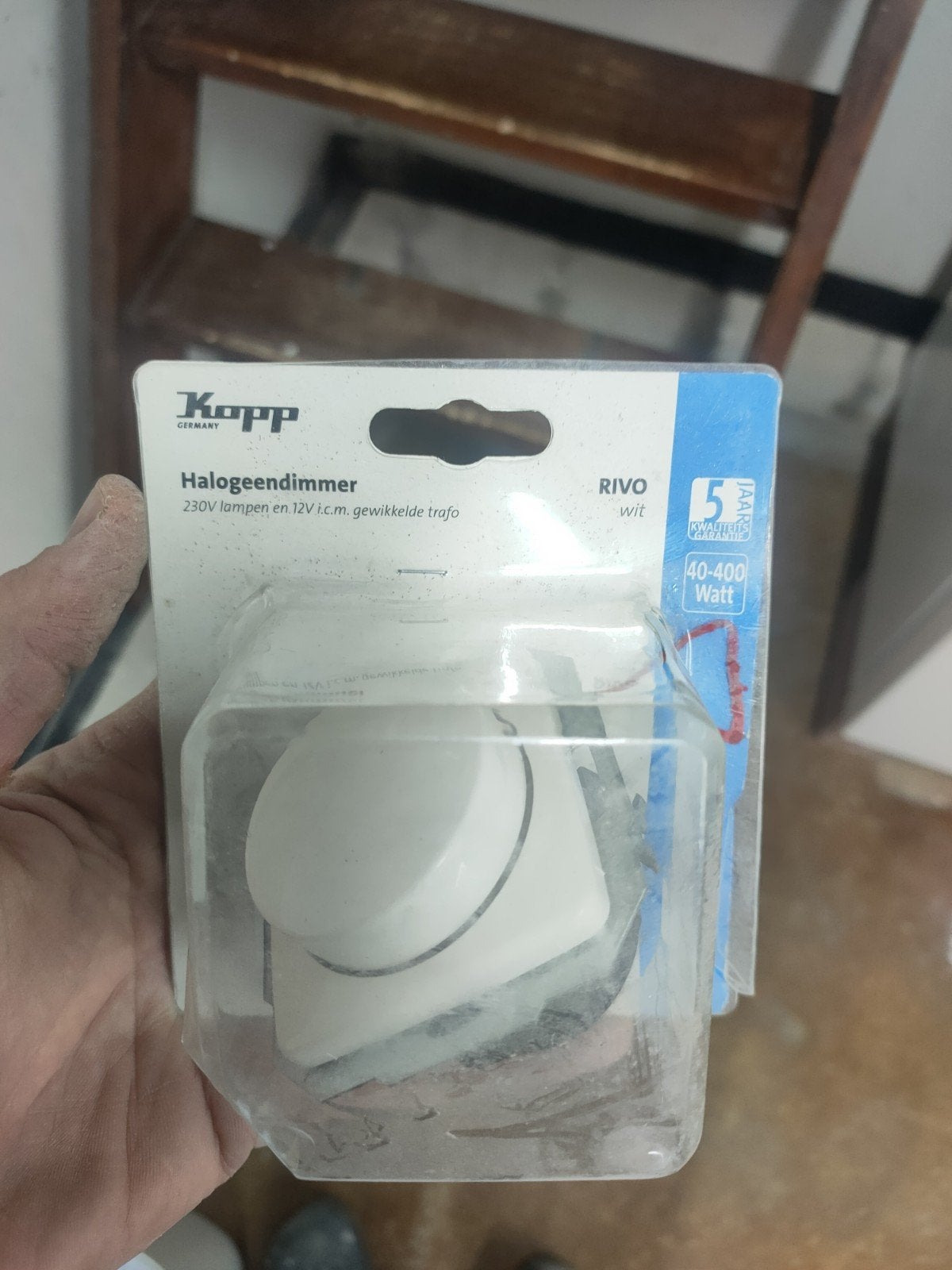 Kopp Halogeendimmer RIVO wit 40-400 Watt, Ophalen of Verzenden, Nieuw, Overige merken, Dimmer