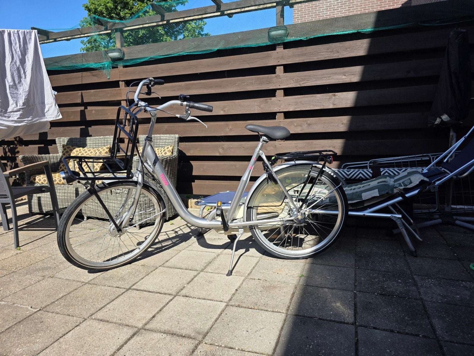 Damesfiets lage instap 3 versnellingen 26 inch banden, Minder dan 47 cm, Ophalen, Overige merken, Versnellingen