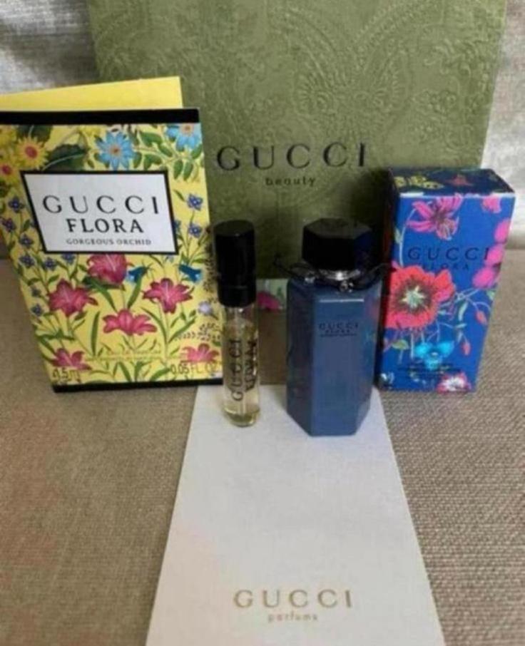Gucci Flora miniatuur edt lavendel flacon, 5 ml, nieuw, Verzamelen, Parfumverzamelingen, Nieuw, Miniatuur, Gevuld, Ophalen of Verzenden