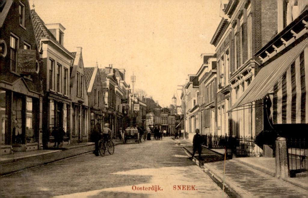 Sneek Oosterdijk #  174, Verzamelen, Ansichtkaarten | Nederland, Verzenden, Voor 1920, Ongelopen, Friesland