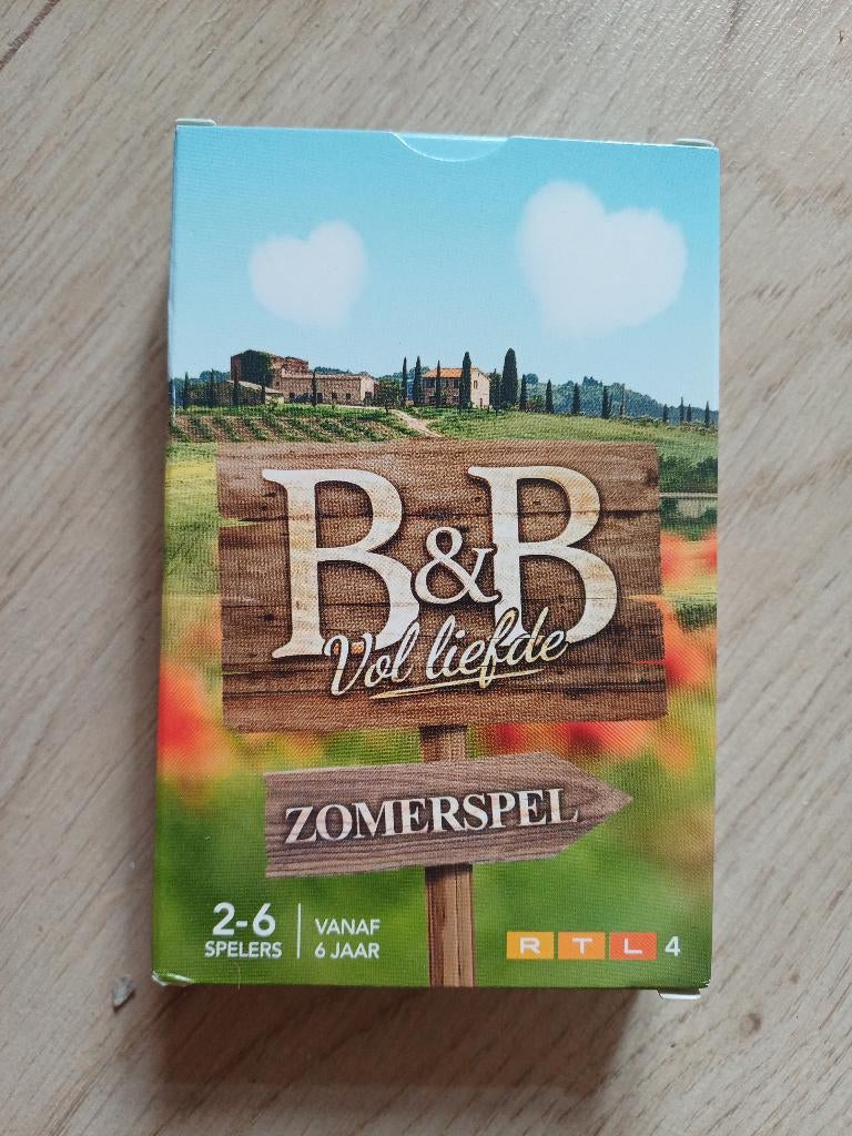 spelkaarten B&B voor liefde, Vijf spelers of meer, Ophalen of Verzenden, Nieuw