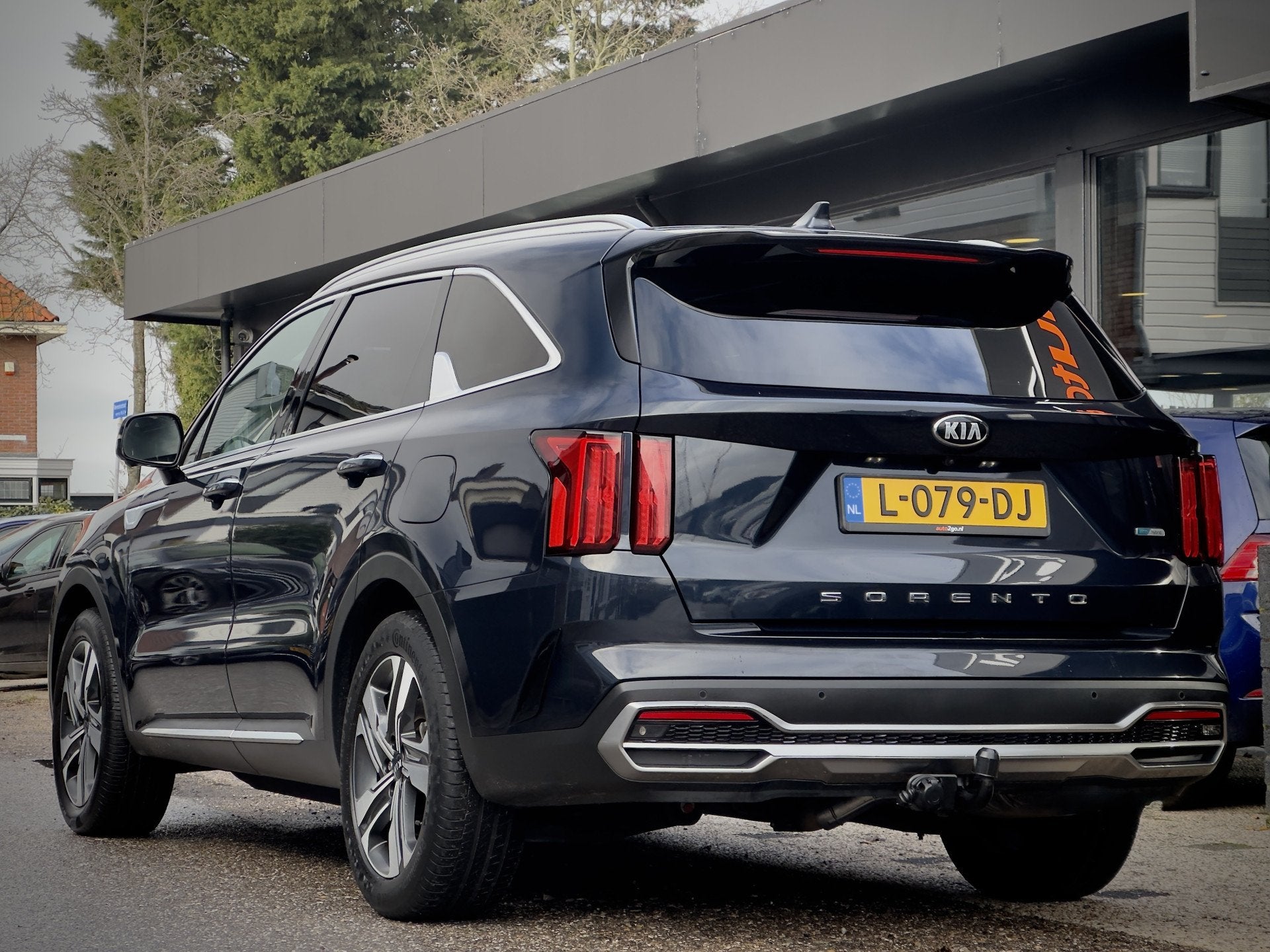 Kia Sorento 1.6 T-GDI AUT6 HYBRID 7PERS EXECUTIVE-LINE PANOD, Gebruikt, 4 cilinders, Blauw, 1758 kg