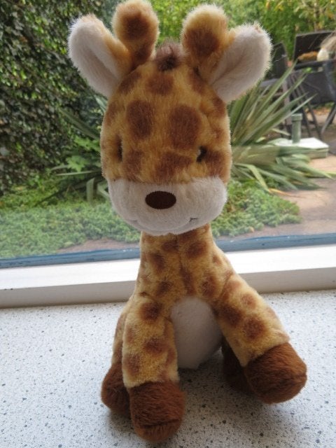 Giraffe of giraf merk ZD Trading van Action zacht velours, Giraf, Ophalen of Verzenden, Zo goed als nieuw, Middelgroot (20 tot 80 cm)