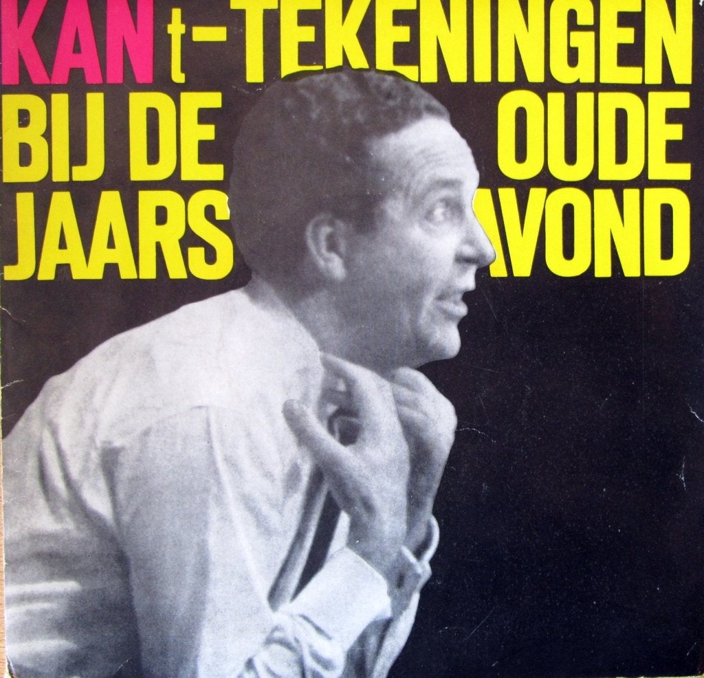 1962	Wim Kan	 KANt- Tekeningen bij de Oudejaarsavond 1962, Cd's en Dvd's, Vinyl Singles, Verzenden, 7 inch, Fotohoes, Zo goed als nieuw