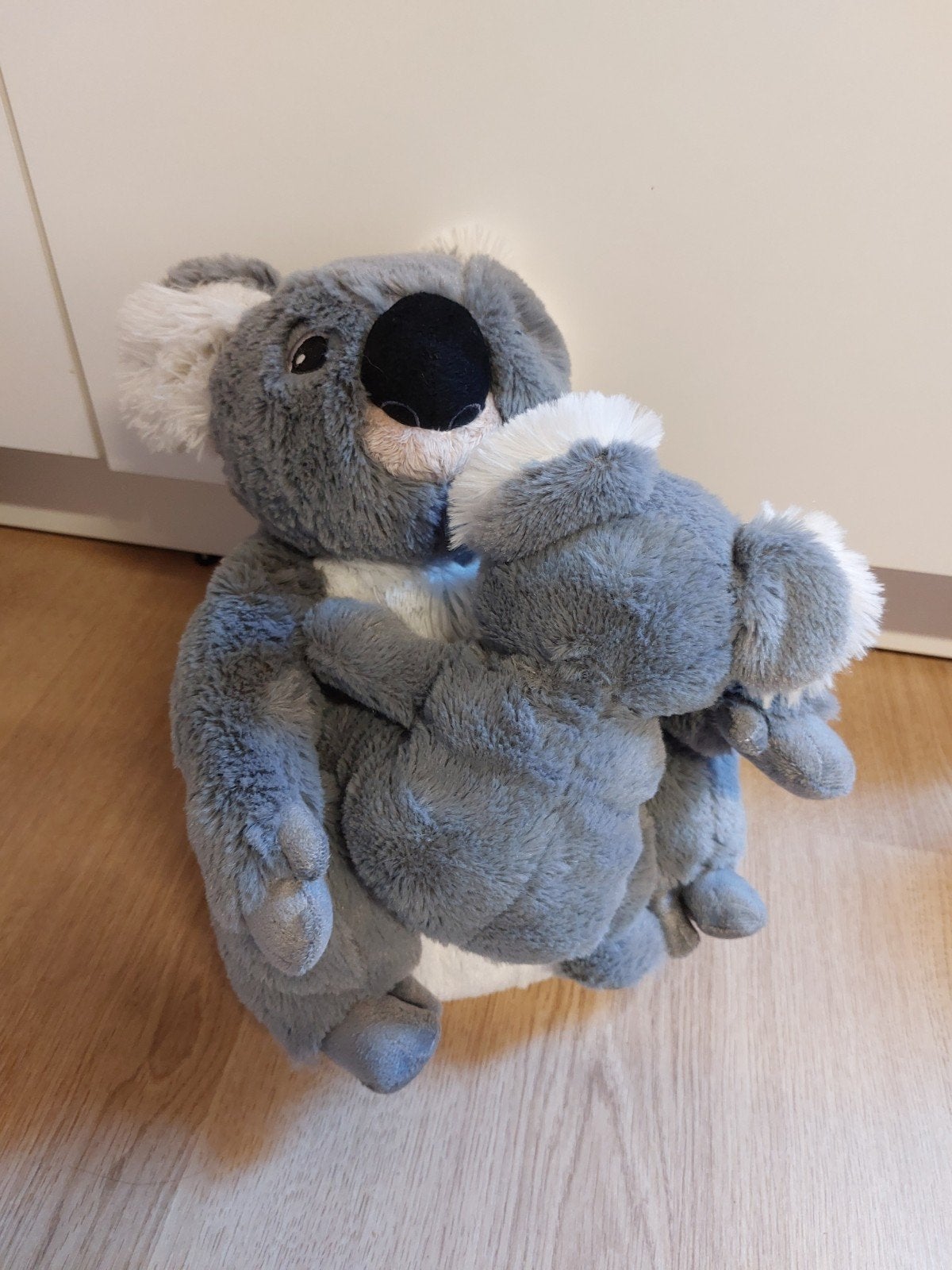 IKEA koala beer knuffel met baby sotast, Ophalen of Verzenden
