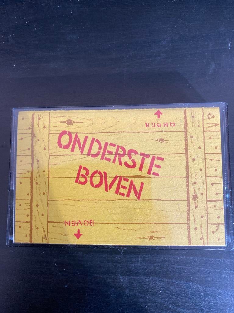 Onderste Boven - Cassettebandje, Gebruikt, 1 bandje, Ophalen of Verzenden, Voorbespeeld