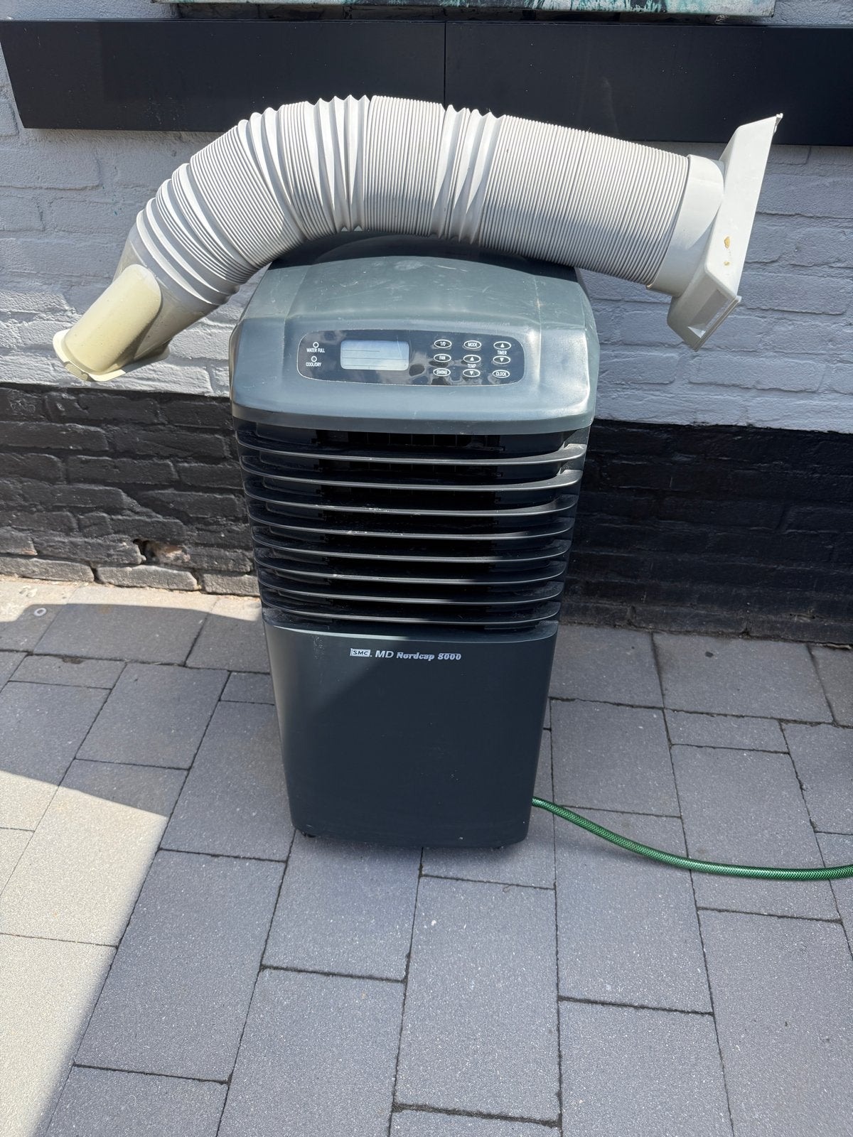 Mobiele airco MD Nordcap 8000 - Koelen en ontvochtigen, Witgoed en Apparatuur, Ophalen, Gebruikt, Minder dan 60 m³, 3 snelheden of meer