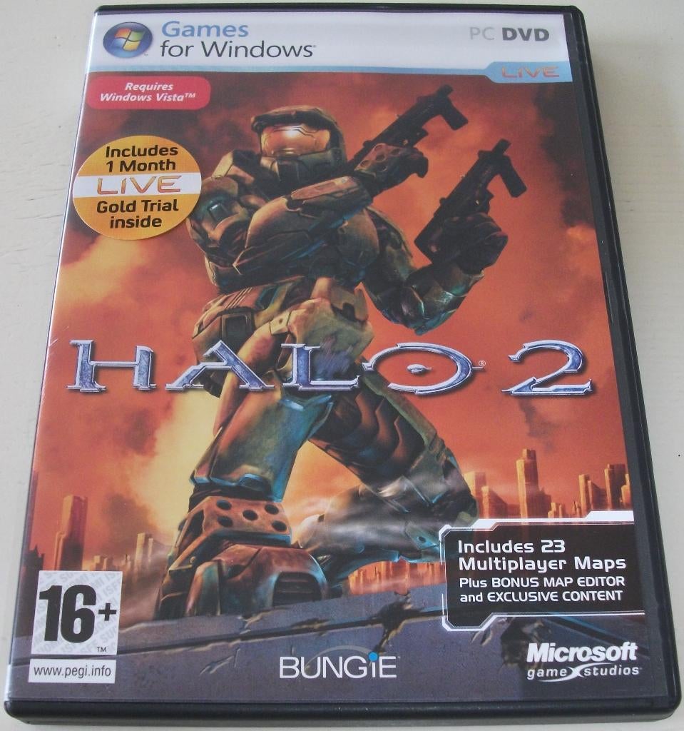 PC Game *** HALO 2 *** The Legendary Adventure, Online, Shooter, 1 speler, Ophalen of Verzenden