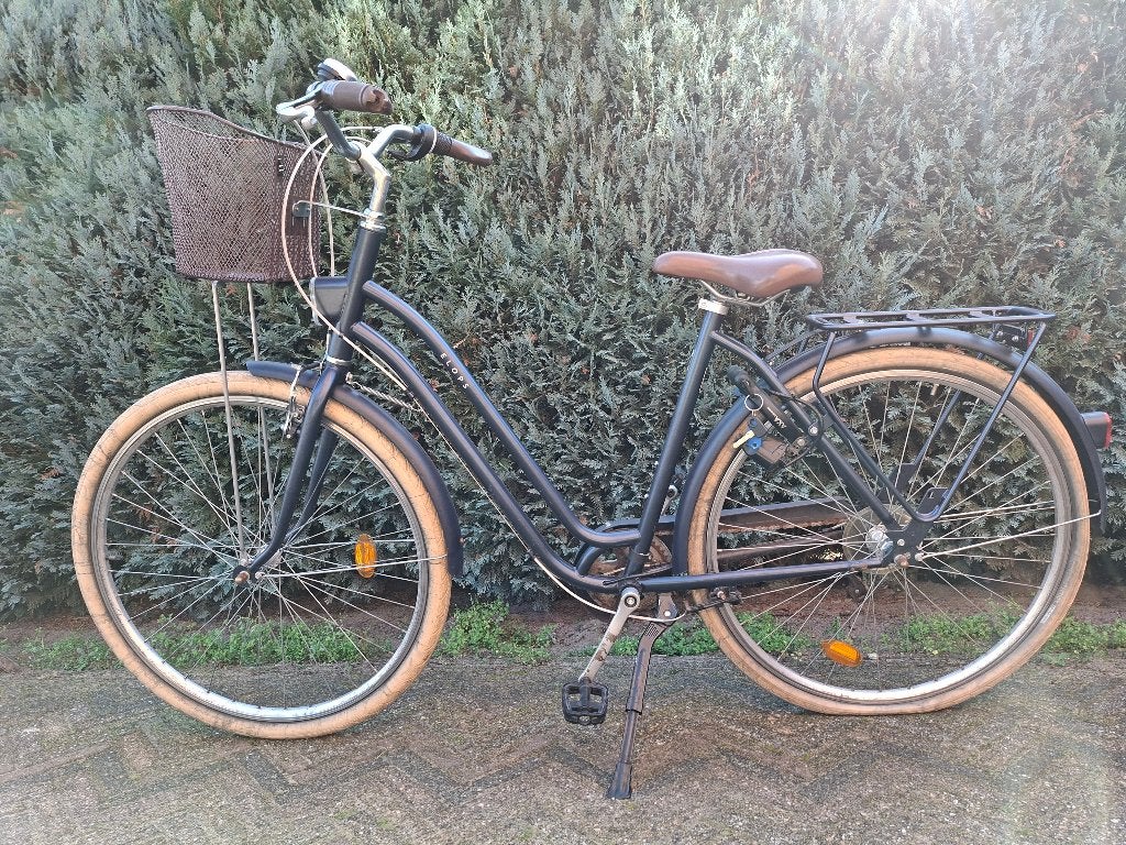 Fiets Elops classic 520 maat L, Gebruikt, Velgrem, (Extra) lage instap, Ophalen