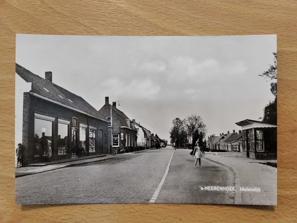 ansicht 's HEERENHOEK Molendijk BORSELE, Ophalen of Verzenden, Voor 1920, Zeeland