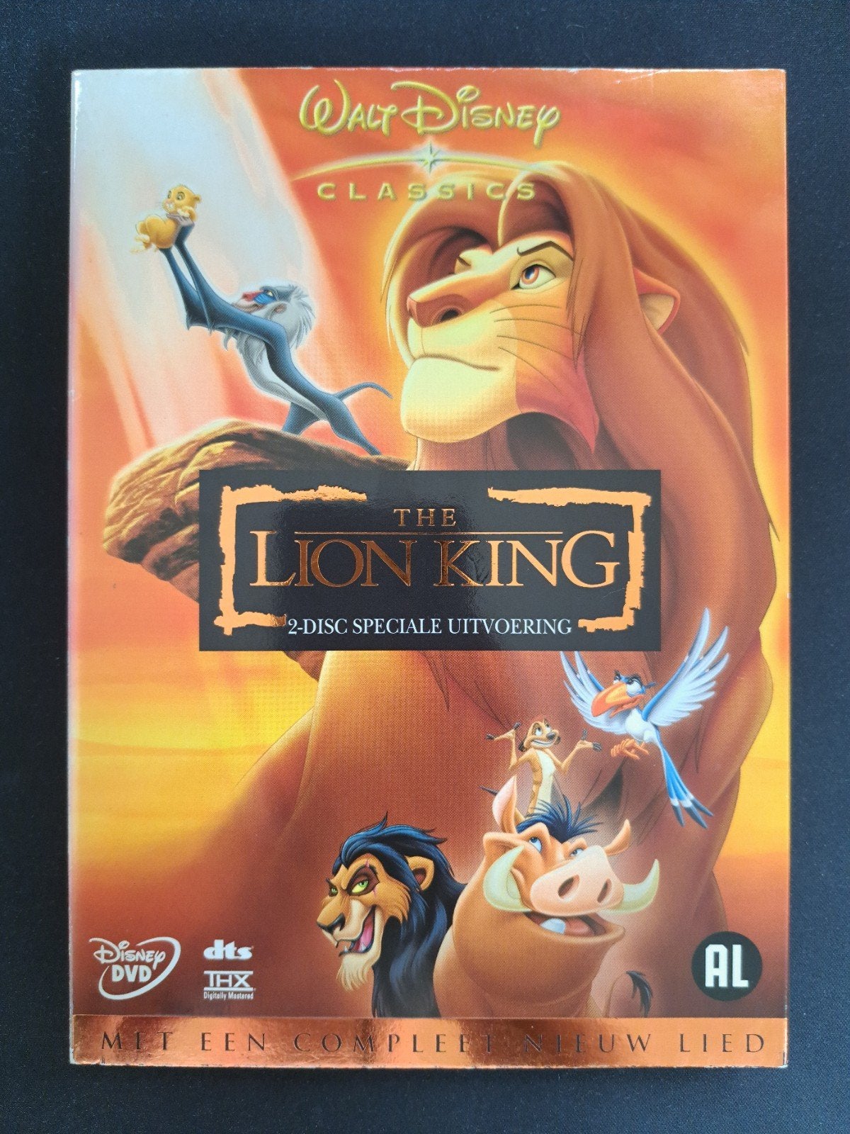 Disney's The Lion King - 2-Disc Speciale Uitvoering DVD, Animatie, Nederlands, Ophalen of Verzenden, Zo goed als nieuw